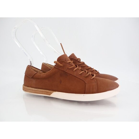 Kork-Ease Paislee Sneakers Womens Size 7 Brown Lace Up Leather Comfy - Picture 1 of 11